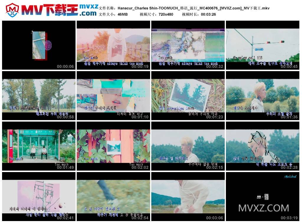 Hanscur_Charles Shin-TOOMUCH_韩语_流行_MC400676